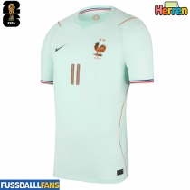 Frankreich Michael Olise #11 Auswärtstrikot EM 2024 Kurzarm